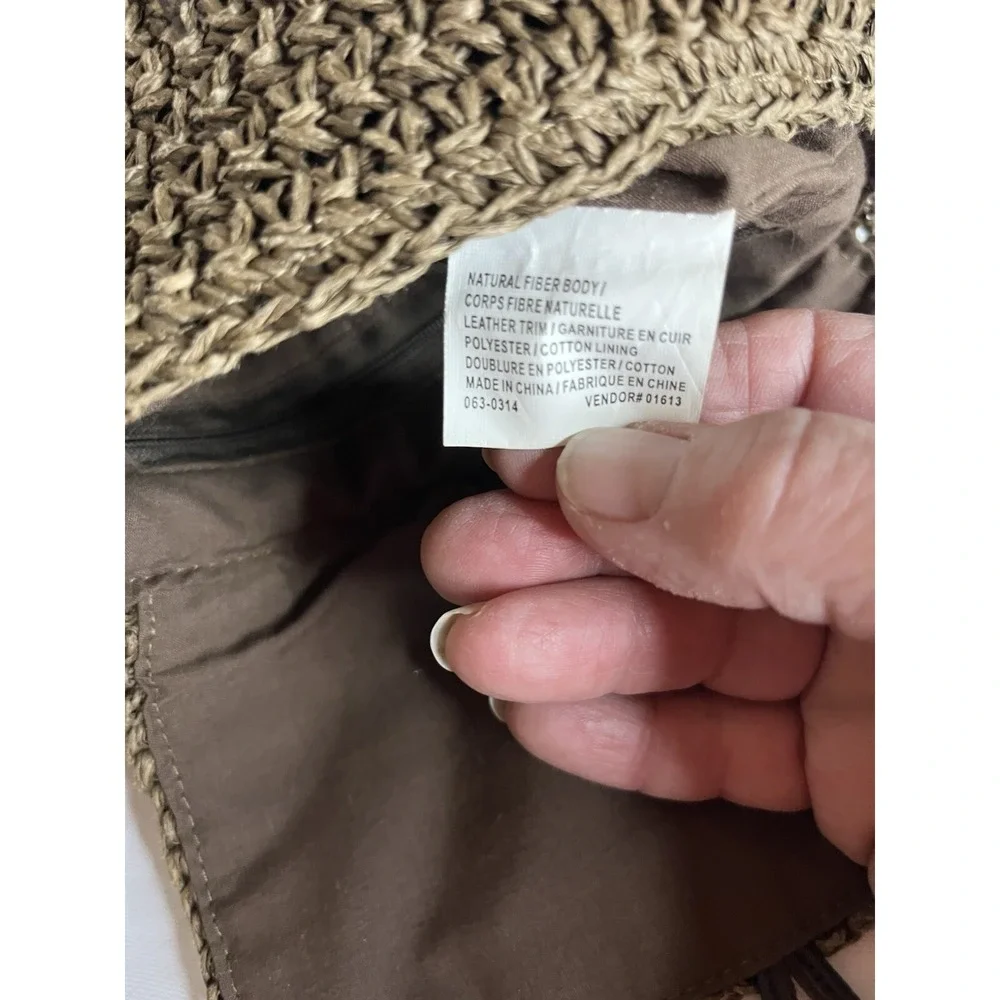 Eddie Bauer Small Crossbody Woven Purse. 9X7.5